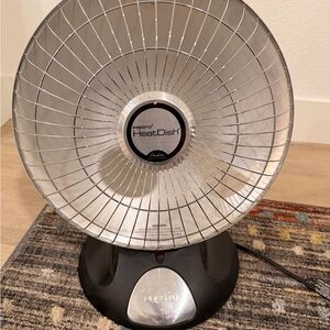 PRESTO HEATDISH PARABOLIC ELECTRIC SPACE HEATER MODEL 0791708 TESTED WORKING